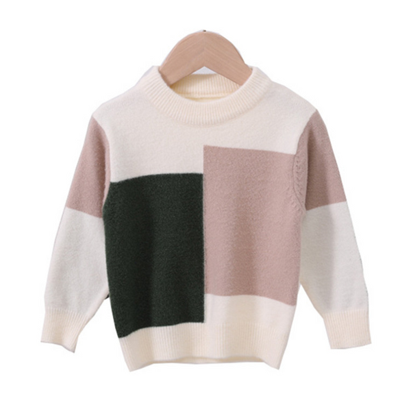 Colour Block Sweater-Weston Kids