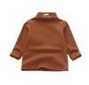 Long Sleeve Cotton Mock Turtleneck-Weston Kids