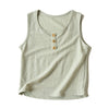 Bambo Cotton Sleeveless Shirt-Weston Kids
