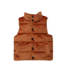 Velvet Puffer Vest-Weston Kids