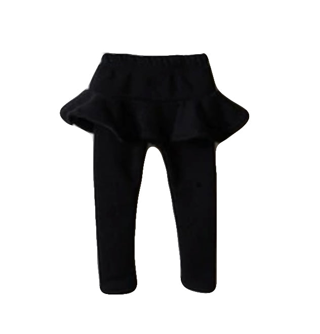 Fleece Lined Skirted Leggings-Weston Kids