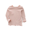 Striped Ribbed Long Sleeve Top-Weston Kids