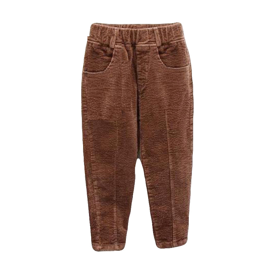 Camel Corduroy Pants-Weston Kids