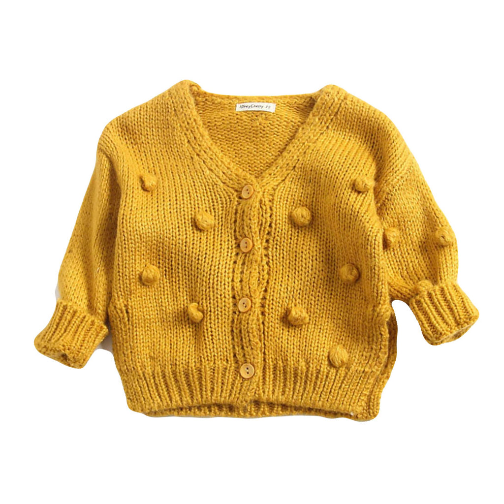 Pom Pom Cardigan