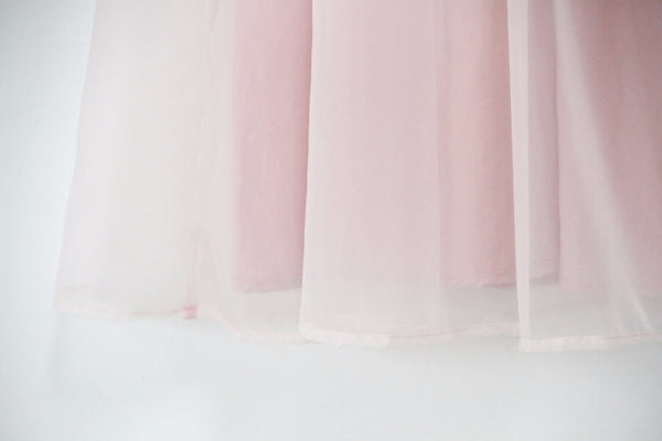 Soft Pink Lace & Toole Gown-Weston Kids