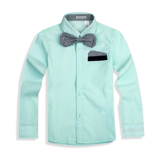 Bow Tie Dress Shirt-Weston Kids