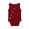 Cross Buttoned Onesie